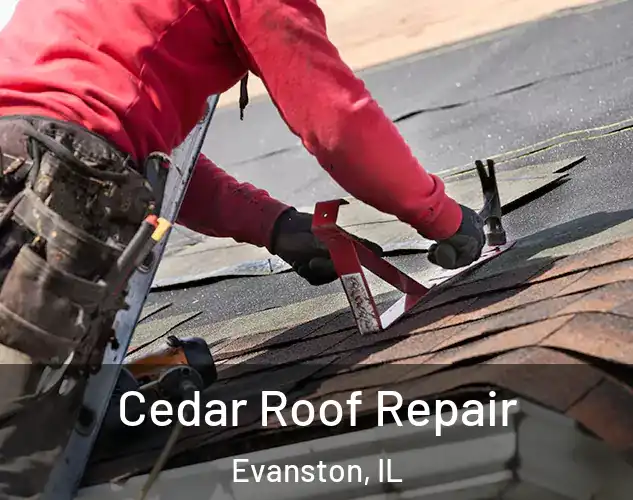  Cedar Roof Repair Evanston, IL