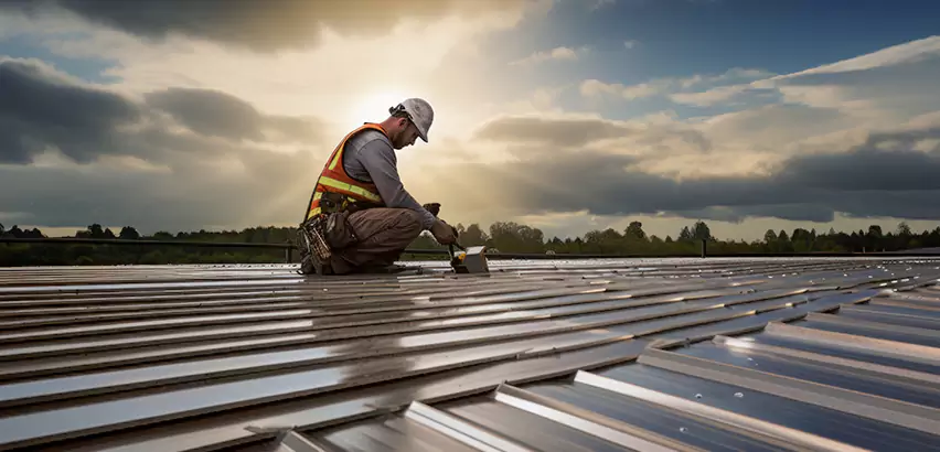 Commercial Roof Restoration in Evanston