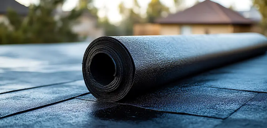 Rubber Flat Roof Replacement in Evanston
