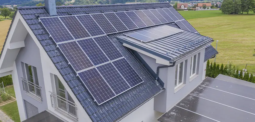Residential Solar Roof Installation in Evanston