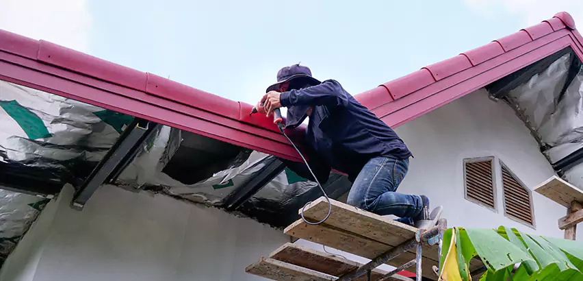 Residential Wind Damage Roof Repair in Evanston