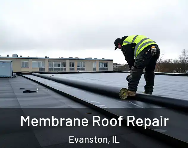  Membrane Roof Repair Evanston, IL